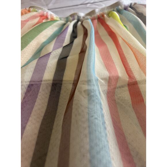 Girls Tulle Tutu Skirt W Built In Shorts Multicolor Target Pride Large New - Picture 2 of 4